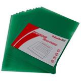 易达 透明单片文件夹 A4（12个/包）<绿色>