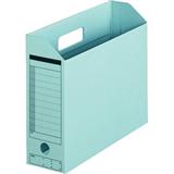 普乐士 纸质文件整理盒 A4 横式<浅蓝色>