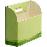 普乐士 纸质文件整理盒 A4 新横式<浅绿色>