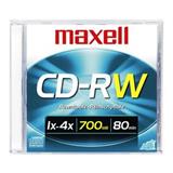 麦克赛尔 CD-RW 光盘10X（可擦写）[单片装]