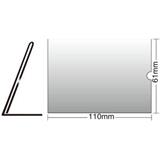 树德 透明会议牌（长110*高61mm）
