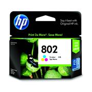 HP 惠普 CH564ZZ 802墨盒 彩色大容量 (适用:HP Deskjet 1000,1050,2000,2050,3050)