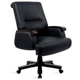 恩荣 职员牛皮椅