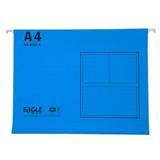 益而高9351A 纸制吊挂夹 A4（20个/包）<蓝色>