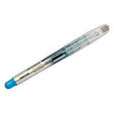 白雪 直液式荧光笔 笔头斧型 5.0mm<蓝色>