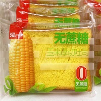 泓一无蔗糖玉米厚切吐司面包 2kg/箱