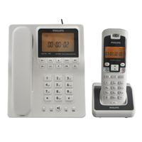 飞利浦 DCTG792来电显示无绳子母电话机(白色)