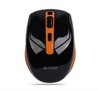 双飞燕 A4Tech G11-590HX 充电无线鼠标 橙黑